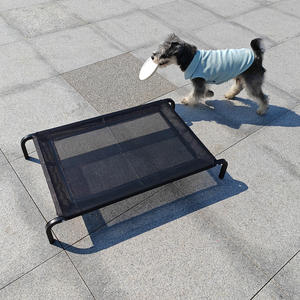 SANQIANG Cama elevada para perros al aire libre Perro de gran tamaño, cuna elevada portátil para interiores y exteriores Cama hamaca para mascotas - Product Image 1