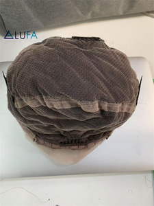 Cf84 Trong Suốt Đầy Đủ Ren Tóc Giả Tóc Con Người Màu Đen Chặt Chẽ Afro Kinky Curl Trinh Nữ Glueless Tóc Giả Lớp Biểu Bì Phù Hợp Chưa Qua Chế Biến 8" - Product Image 5