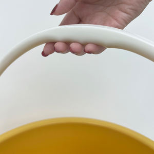 ハンドル付き16Lブラックプラスチックポータブルバスウォーターバケツ - Product Image 4