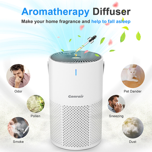Purificateur <span class=keywords><strong>d</strong></span>'<span class=keywords><strong>air</strong></span> portable USB-C HEPA et <span class=keywords><strong>ioniseur</strong></span> avec aromathérapie, silencieux 22 dB, verrouillage enfant, pour la maison, le bureau et le bureau à domicile - Product Image 1
