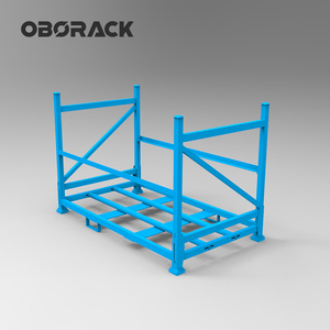 إطارات فولاذية قابلة للطي بسعة كبيرة مخصصة مع إطار شاحنة مع مسحوق مغلفة رف تخزين OEM ODM - Product Image 1