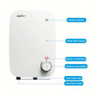 Chino Calentadores De Agua 8000W 220V Control Por Perilla Chauffe Eau Instantanne Cuarto De Bano Parador Uso - Product Image 3