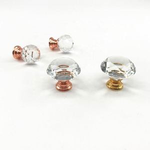 Pomos y Tiradores de Cristal de Vidrio Pequeños y Coloridos de Diseño de Lujo para Armarios, Cajones y Cocinas - Tradicionales y Duraderos - Product Image 5