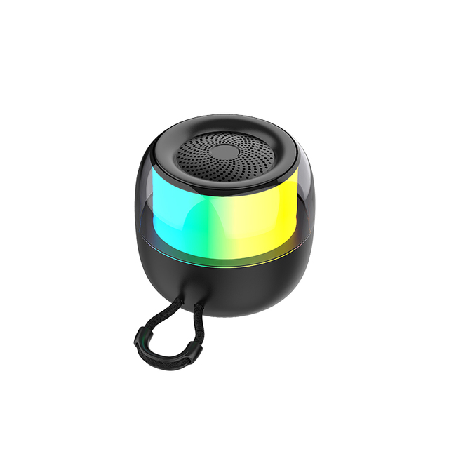 ZQS-L01 Portable Mini Wireless Speakers with Colorful Led Light Handheld High Quality RGB Bluetooth Speaker for Gift