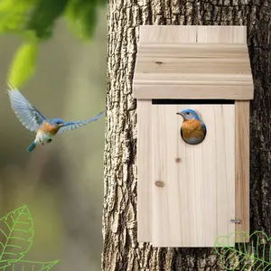 Wooden Bird House For Outside