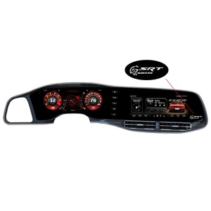 Roadnavi 12.3 ''Car DVD <span class=keywords><strong>Player</strong></span> For Dodge Challenger hellcat SRT 2010-2023 đài phát thanh xe hơi GPS navigation - Product Image 2