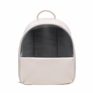 नया डबल-कंधे स्टेनलेस स्टील बिल्ली बैकपैक स्पेस कैप्सूल आउटडोर पोर्टेबल कुत्ते बैग बैग बड़ी क्षमता मॉडल - Product Image 5