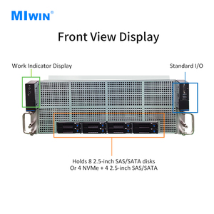 Thương hiệu mới hai <span class=keywords><strong>Int</strong></span> 4th/5th Xeon CPU 8-thẻ 5090 GPU Máy Trạm trí tuệ nhân tạo ai máy tính HPC 4U máy chủ giải pháp - Product Image 6