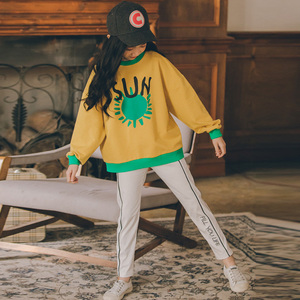 Kids Chino <b>Pants</b> Material and Latest Design Collar T Shirt for Girls Dress Set From China Manufacturer - Product Image 4