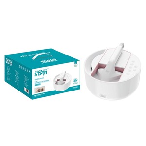 Défroisseur vapeur Winning Star 2 en 1, réservoir d'eau de 600 ml, fer à vapeur électrique blanc pour vêtements et usage domestique - Product Image 1