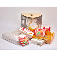 Boîte à pizza blanche personnalisée, en carton ondulé de qualité alimentaire, pour la livraison et les plats à emporter
