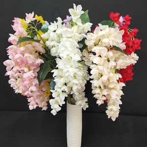 Fleurs artificielles en soie mélangée, 108 cm, décoration de mariage réaliste - Product Image 1