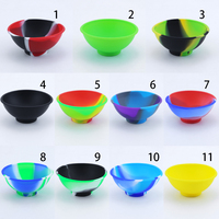 15g de silicona curada con platino 67mm * 30mm pequeña cocina conveniente especias hierba mezcla tazón de silicona