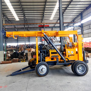 Gespecialiseerde snel te plaatsen diesel-aangedreven rupsbanden boorinstallatie voor waterputten, voor snelle installatie, kernboorinstallatie - Product Image 3