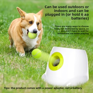 Lanzador Automático de Pelotas de Tenis para Perros, Juguete Interactivo para Mascotas, Ayuda a Aliviar el Aburrimiento y a Consumir Energía para <span class=keywords><strong>Border</strong></span> Collies - Product Image 2