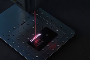 F28 20 Wát sợi laser kép & laser màu xanh cầm tay máy tính để bàn đánh dấu | cho tất cả các vật liệu | khắc & cắt 1.5 mét kim loại & 3 mét đá - Product Image 5