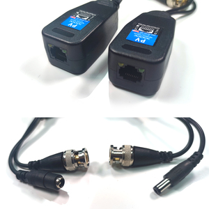 Balun de Video Pasivo en Oferta con Conector de Alimentación y Transmisor de Datos RJ45 CAT5 BNC de Par Trenzado para Cámara CCTV - Product Image 6