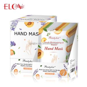 Peach Hand Care Mask <b>Glove</b> Wholesales Moisturizing Nourishing Repairing Whitening Hand Mask - Product Image 2