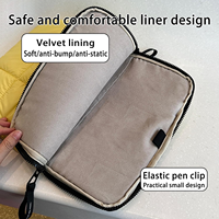 Puffy Laptop Sleeve 15-16 Inch Yellow, Waterproof Carrying Case Bag for Women 14" Laptop Sleeve-Modern Fashionable Laptop Case
