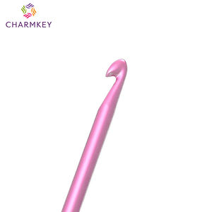 <span class=keywords><strong>Crochet</strong></span> en aluminium à pointe unique <span class=keywords><strong>pour</strong></span> crochetage afghan et tunisien, aiguille à tricoter <span class=keywords><strong>pour</strong></span> écharpe, ensemble de crochets colorés <span class=keywords><strong>pour</strong></span> pull - Product Image 6