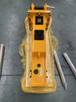 Marteau brise-roche hydraulique SB30 pour mini-excavatrice, adapté aux engins de 2 à 5 tonnes pour les industries de la construction et de l'exploitation minière