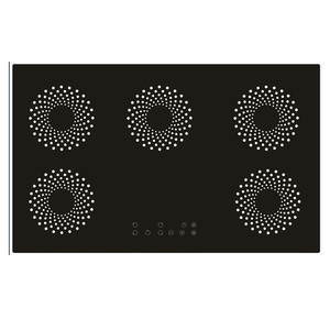 Electrodomésticos 220V 240V 9000W 90cm Construido en placas de inducción de <span class=keywords><strong>5</strong></span> quemadores - Product Image 4