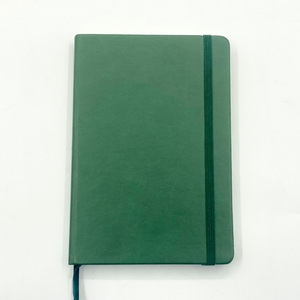 Cuaderno de cuero PU A5 de alta calidad, diario de oficina escolar de negocios impreso personalizado, logotipo personalizado, diario de tapa dura forrado, regalos - Product Image 5