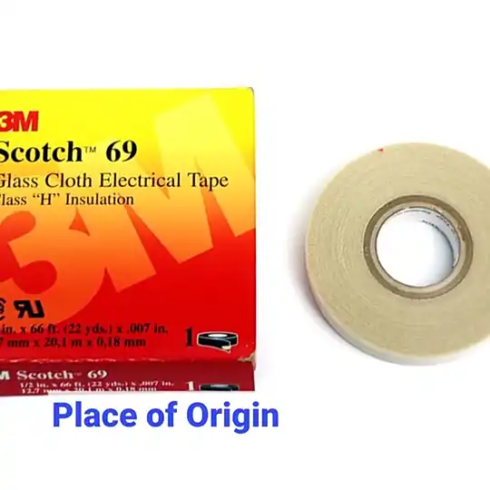 3M 69 Glass Tape