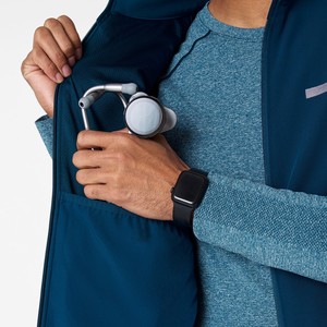 <span class=keywords><strong>Chaleco</strong></span> Quirúrgico Personalizado para Hombre, Cuello Alto, <span class=keywords><strong>Azul</strong></span>, Elástico, con Cierre, Sin Mangas, para Enfermeros - Product Image 5