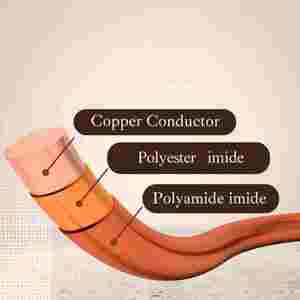 에나멜 구리 권선 1.3mm 제조업체 변압기 용 에나멜 구리 와이어 - Product Image 3