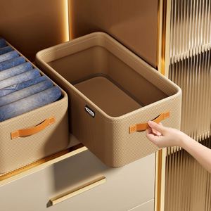 Boîte de rangement pliable pour vêtements, grande capacité, avec cadre en acier, organisateur de placard – Offre Spéciale - Product Image 4