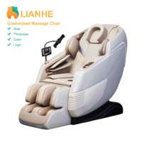 Fauteuil de massage 3D à gravité zéro, directement de l'usine, avec rail SL, télécommande à écran tactile, portable, pliable, logo personnalisé, OEM ODM