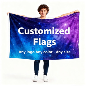 Factory Sells in High Demand Custom Polyester Banners, 3x5 Advertising Flags, Waterproof Flags, and Football Team Flags