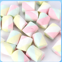 Haute Qualité En Gros Collations Coloré Guimauve Lyophilisé Bonbons Saveur Fruitée Bonbons Lyophilisation Bonbons Sac Cube Forme