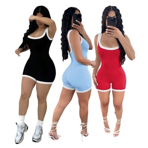 Tute e Tutine <span class=keywords><strong>Sexy</strong></span> Senza Spalline da <span class=keywords><strong>Donna</strong></span>, <span class=keywords><strong>Abbigliamento</strong></span> Estivo Street Style - Product Image 2