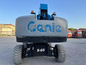Yeni tasarım toptan fiyat çekilebilir adam kaldırma MEWP GENIE - S-65 kullanılan kendinden tahrikli teleskoplu sepetli forklift Genie - Product Image 4