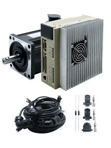 2000RPM หน้าแปลน110 Nema42 220V 1.2KW 6NM 110ST-M06020 NEMA 42 110ST เซอร์โวมอเตอร์พร้อม T3L RS485ขับเคลื่อน - Product Image 2