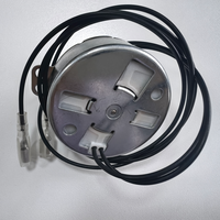 Moteur de ventilateur synchrone monophasé DYX 5RPM 49TYJ-C 50/60Hz AC 220V 4W antidéflagrant à montage sur panneau avec prise femelle/mâle et bras en plastique