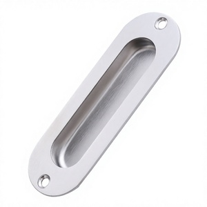 High Quality Stainless Steel <b>Sliding</b> <b>Door</b> Handles Modern Embedded Concealed Design Entry Exterior Hotel Bedroom Mall Warehouse - Product Image 2