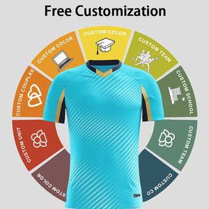 Contoh Gratis Pakaian Olahraga Pria Seragam Sepak Bola Anak-Anak Set Tim Kustom Jersey Sepak Bola Vintage Murah Berkualitas Tinggi - Product Image 3