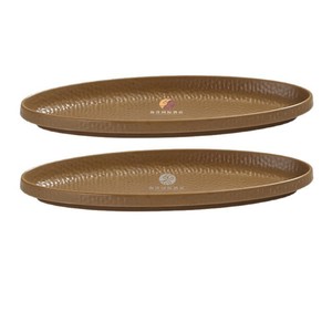 Assiette ovale en mélamine pour restaurant de fondue, usage commercial 73055 - Product Image 3