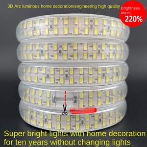 ไฟ LED คุณภาพสูง 240LEDs/m แถบไฟ LED ขนาด 4 มม. แผงวงจร PCB สีขาว DC 12V IP65 สำหรับใช้ภายในอาคาร ตัดได้ ควบคุมด้วยรีโมท CRI80 แสงเดย์ไลท์ 6000K - Product Image 6