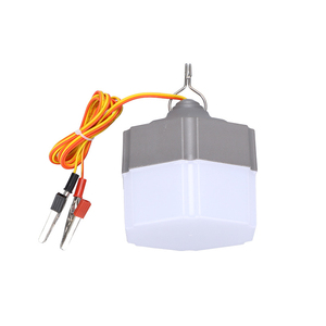 <b>LED</b> Emergency Light DC 6V White Cold Light Outdoor Camping IP20 Plastic Remote Control 4800mAh <b>Battery</b> CRI 90 5000K Daylight - Product Image 1