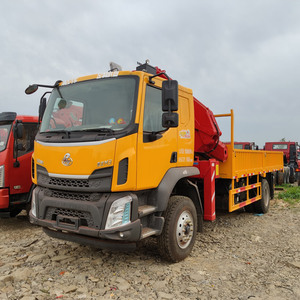 10ton तह हाथ ट्रक घुड़सवार क्रेन sany palfinger हाइड्रोलिक बूम गोदाम उठाने कंटेनर निर्माण ग्रोव क्रेन ट्रक - Product Image 2