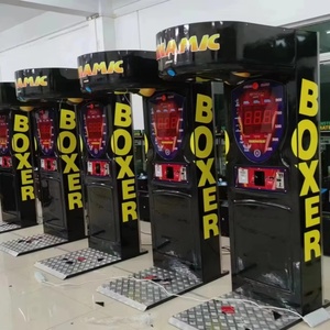 เครื่องทดสอบความแข็งแรงแบบต่อยมวย ตู้เกมอาร์เคด เครื่องต่อยแบบสูง ใช้เหรียญ สำหรับห้างสรรพสินค้าและสถานบันเทิง - Product Image 4
