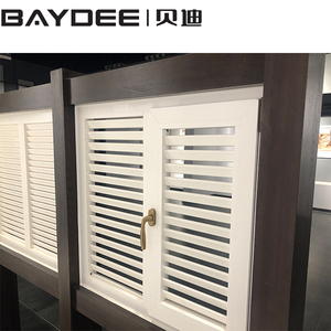<span class=keywords><strong>Upvc</strong></span> Louver Oval Plantation Cửa Chớp Điện Cửa Sổ Pvc Cửa Sổ Chống Trộm An Ninh Octagon Cửa Sổ Màn Trập - Product Image 5