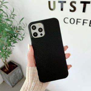 Coque de téléphone portable en Faux cuir PU Lichee pour iPhone 12 11 Pro Max - Product Image 6