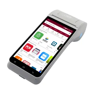 ZCS Z91 Android 11 Handheld-Pos-Terminal GMS NFC POS Mobile Pos-Systeme mit Ticketing-Drucker