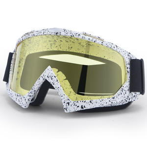 Lunettes <span class=keywords><strong>Vintage</strong></span> de haute qualité <span class=keywords><strong>masque</strong></span> de lunettes de <span class=keywords><strong>Motocross</strong></span> de sport pour Sports de plein air lunettes d'équitation de moto avec cadre PC sable Kart - Product Image 3