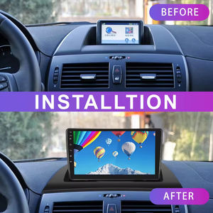 Kit de Instalación Dedicado X3, Marco de Plástico 2DIN de 9 Pulgadas, Soporte de Modificación de Estéreo para Auto B-M-W 2006-2010 - Product Image 5